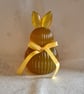 Little Honey coloured Spring Bunny Ornament  - Resin - Image 6