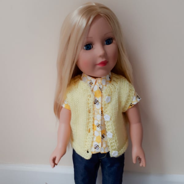 KNITTING PATTERN PDF Lemon Top for Doll