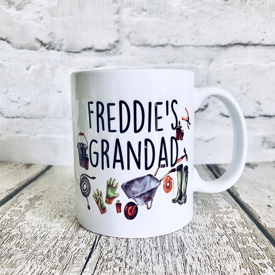 Grandad gift, father's day, mug, personalised mug, gift for dad, gift for granda