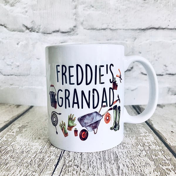 Grandad gift, father's day, mug, personalised mug, gift for dad, gift for granda