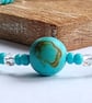 Turquoise Tides - Artisan Handmade Statement Set - Image 6
