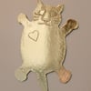 fat cat fridge magnet