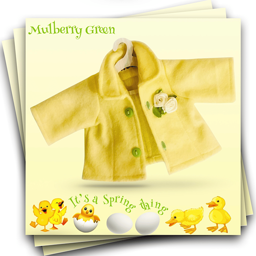 Embroidered Lemon Tailored Jacket 