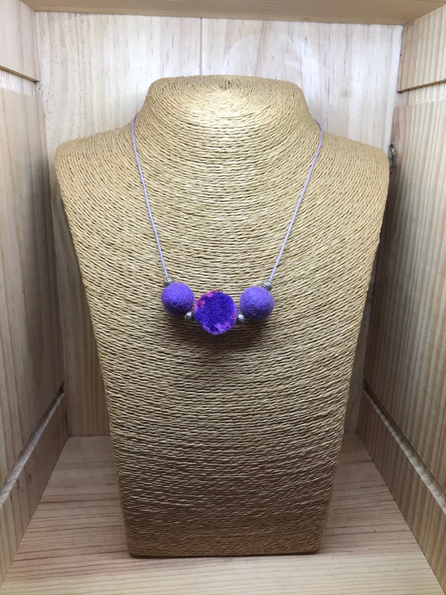 Felt Necklace. (264)