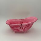 Eco resin bathtub trinket storage