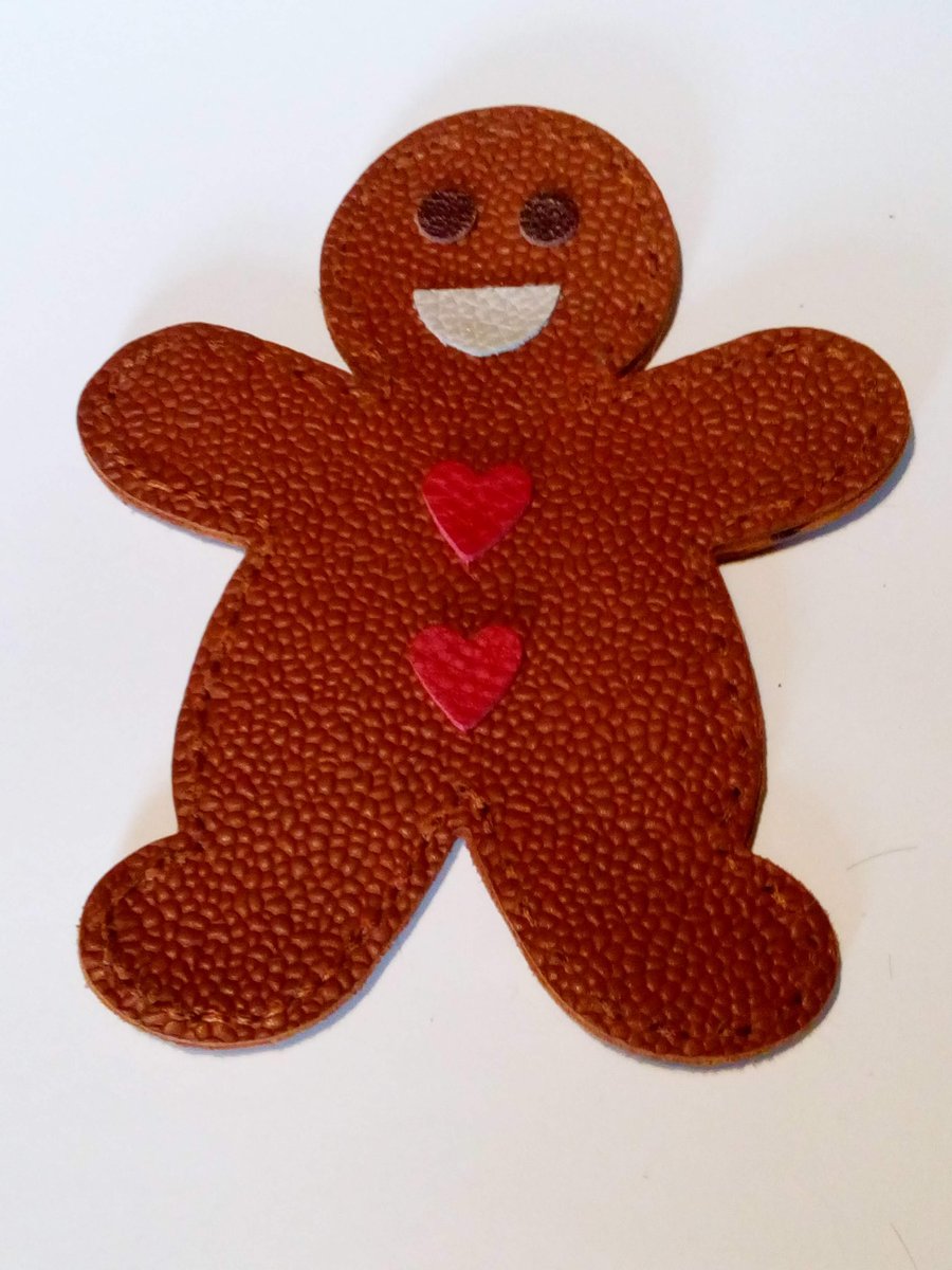 Leather Gingerbread Man