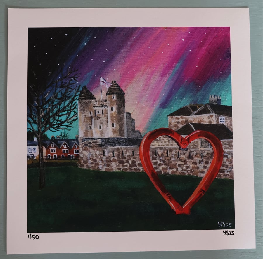 ‘Love’ Limited Edition Giclee Print of Enniskillen 