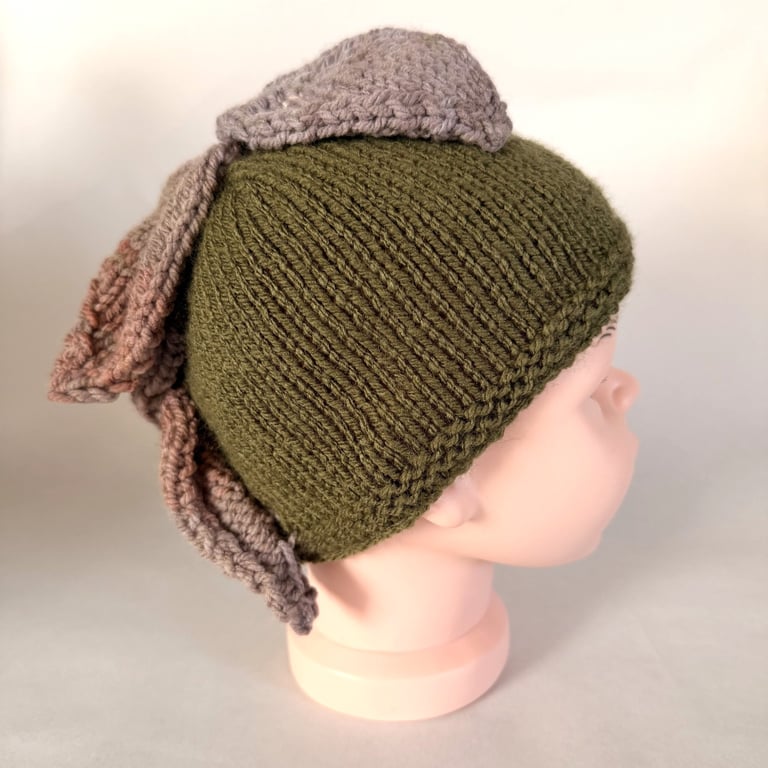 Child's Cascading Leaf Hat