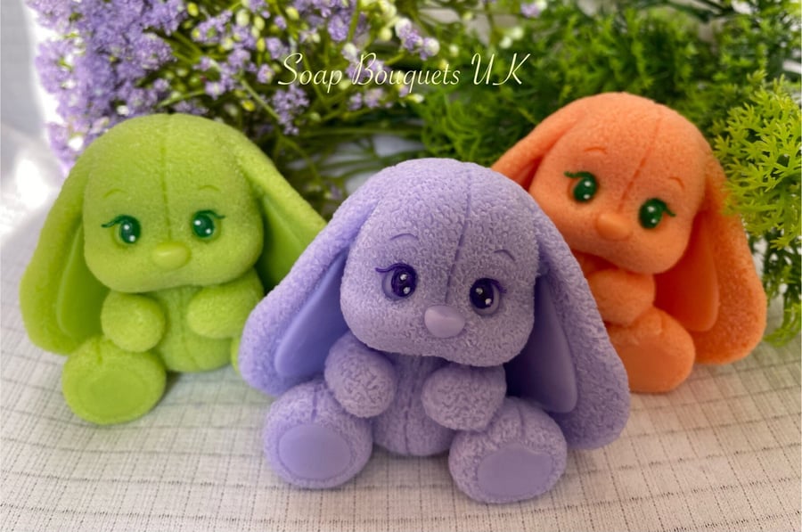 Cute Easter Bunny Soap : Adorable Gift for Kids