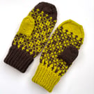Octothorp Mittens Knitting Pattern