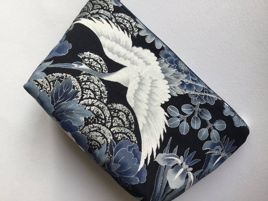 Japanese Fabric Make Up Bag 
