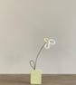 Wire and Crochet Single Snowdrop - Green base  - Image 3
