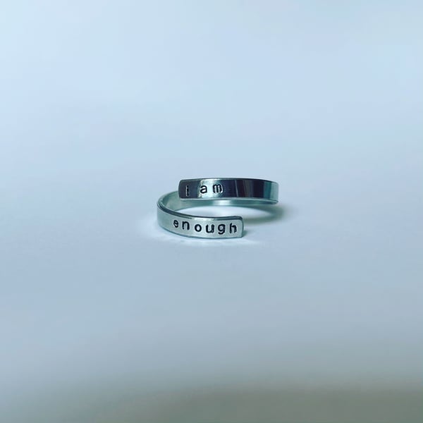 Stamped wrap ring