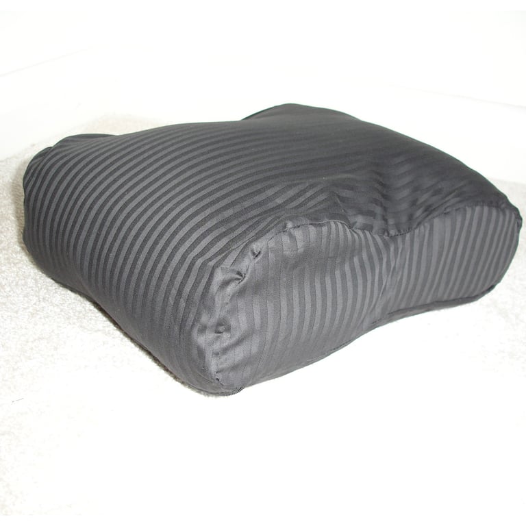 Tempur Pedic Original Travel Neck Pillow COVER ONLY Orthopaedic Black Stripes