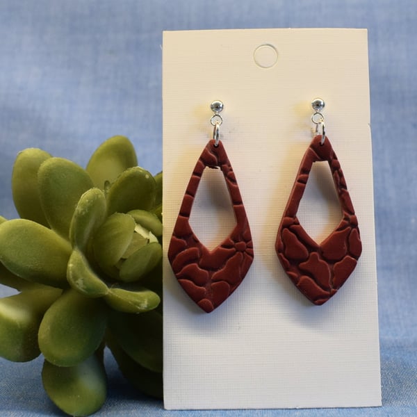 Geometric Cut Out Earrings