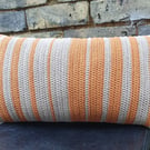Falling Rust, handmade cushion, 100% cotton 