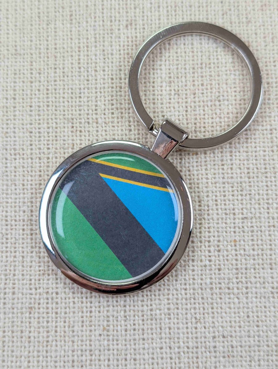 Zanzibar Flag Keyring