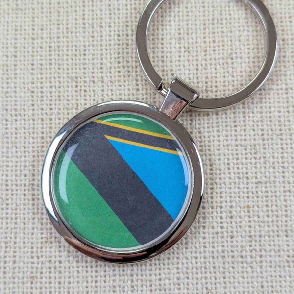 Zanzibar Flag Keyring