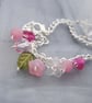 Child-Flower garden charm bracelet - Image 1
