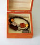 Deer Trinket Box, Brown Jewellery Box, Autumn Landscape Decorative Box - Image 4