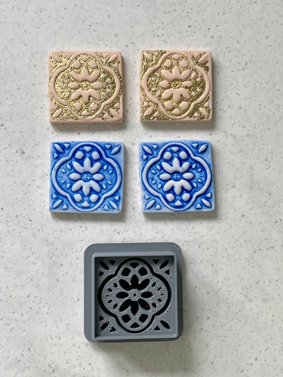 Moroccan tile design cutter 1 inch 