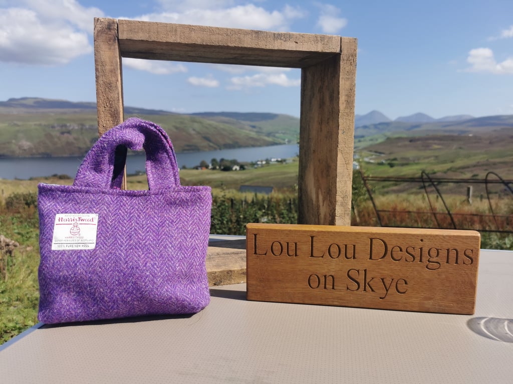 Harris Tweed Little Lady bag