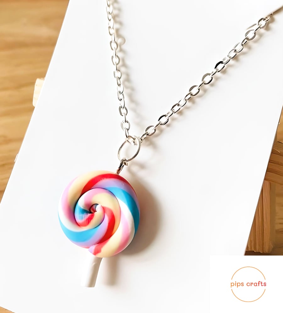 Lollipop necklace cheap