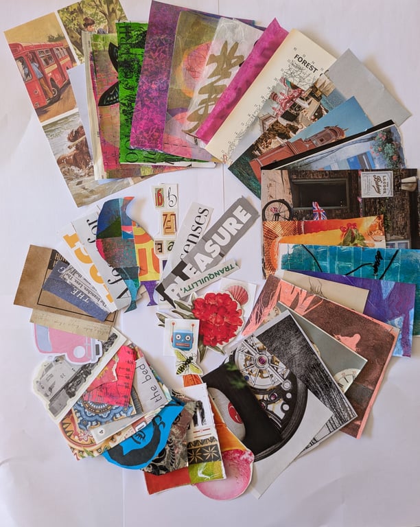 50 piece collage kit