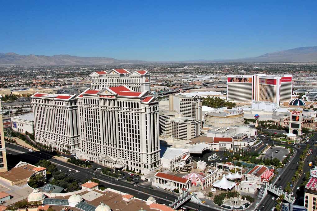 Caesars Palace Las Vegas Strip Nevada America Photograph Print