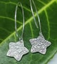 Enamel and fine silver dangle earrings  - Image 3