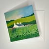 Wigtownshire Summer greetings card