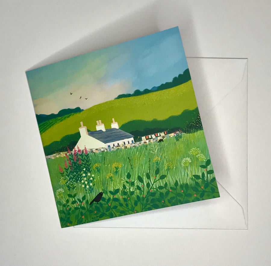 Wigtownshire Summer greetings card
