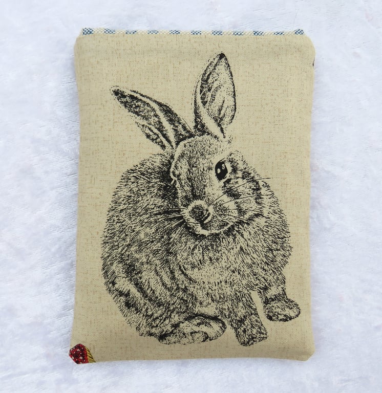 Passport Cover, passport pouch, rabbit design