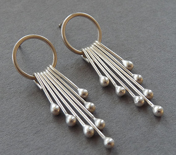 Sterling Silver Earrings, E4