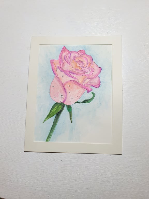 Original flower painting 