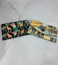 Elephant card case, Giraffe travel pass holder, 2 options, Handmade - Image 10
