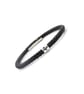 Leather Hand Stamped Semicolon Bracelet – Gift Boxed - Free Delivery - Image 2