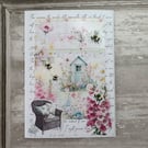 Greeting Card - Whispers from my Garden - Shed C272