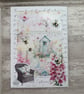 Greeting Card - Whispers from my Garden - Shed C272