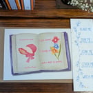 The Heroine Letterbox Gift - Greeting Card, Plantable Bookmark & Sticker