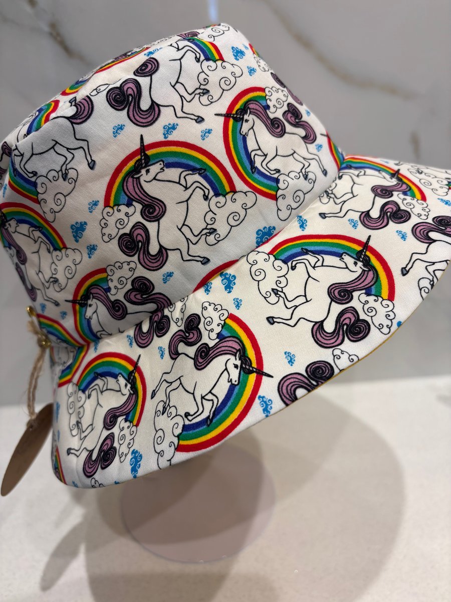 Unicorn and Rainbows Hat