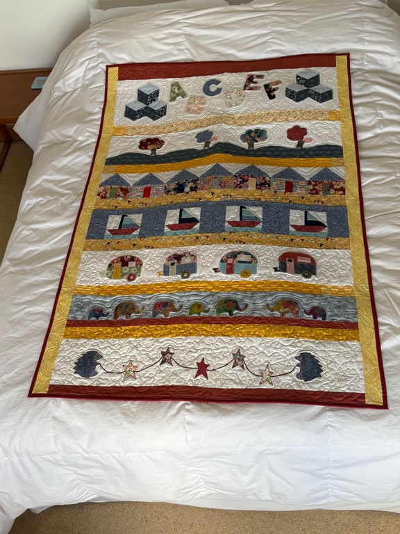 Handmade Nursery Quilt