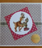 Reindeer with Elf Christmas Card - Happy Christmas - Image 10