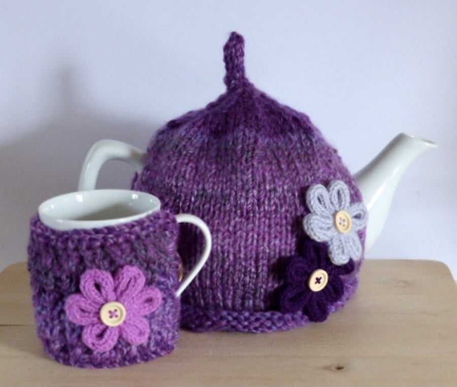 Tea Cosy & Mug Cosy Set