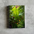 2026 Day-a-Page Diary – Handmade A4 Planner Lush Green Floral Photography