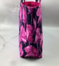 Roses tote bag, Floral shopper, handmade in Sussex - Image 7