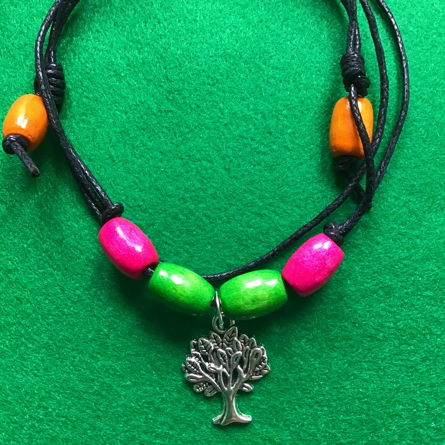 Tree Of Life Charm Pendant Necklace