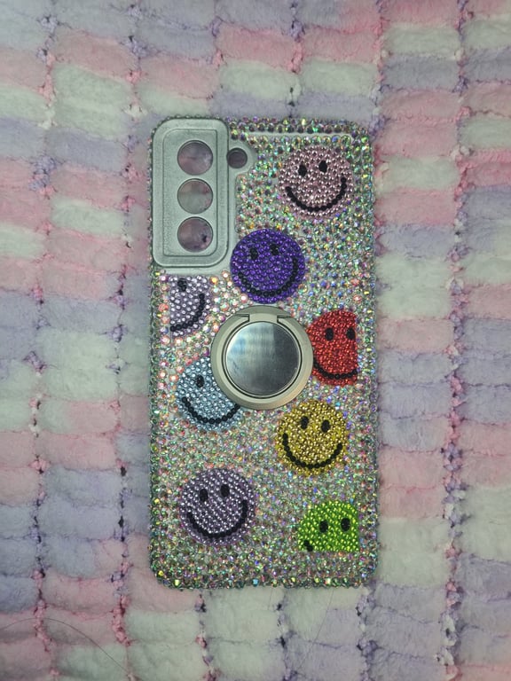 Custom Rhinestone Bling Junk Phone Case