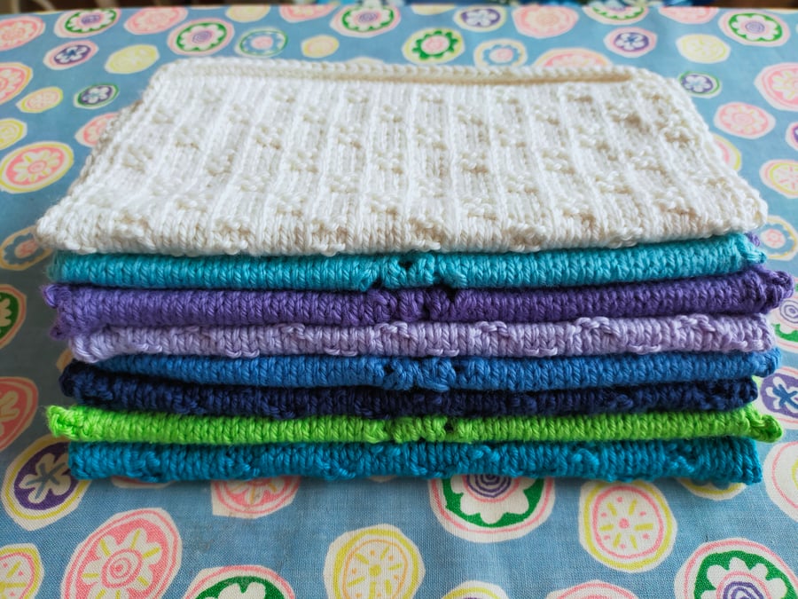 Dish cloths face cloths eco cloths