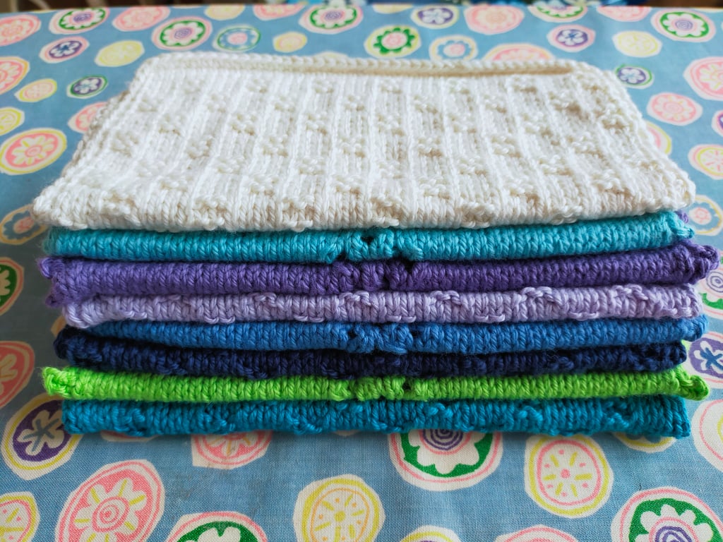 Dish cloths face cloths eco cloths